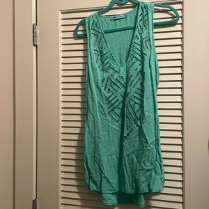Women’s Soltaire Swim Teal Coverup
